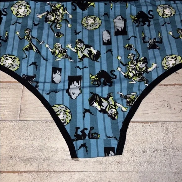 NWT TORRID Cheeky Pantie Sz 3X-4X Blue Disney Haunted Mansion - Picture 7 of 10